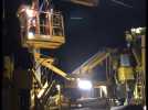 Reportage sur le train usine dédié au remplacement de la caténaire en Picardie