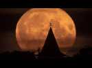 Super Lune : le phénomène spectaculaire a été visible ce mercredi soir