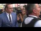 Kevin Spacey exits court after pleading not guilty to sexual assault in UK