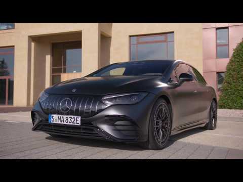 Mercedes-AMG EQE 53 4MATIC Design in graphite grey