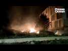 VIDEO. Incendie après des tirs de mortiers : l'angoisse des habitants à Nantes