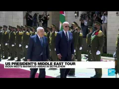 US President Biden meets Palestinian leader ahead of Saudi visit