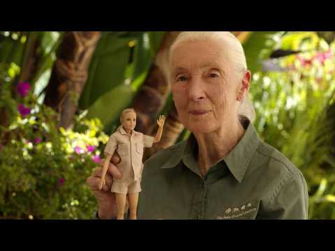 Conservationist Jane Goodall honoured with recycled plastic Barbie doll