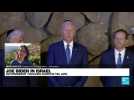 US President Joe Biden greeted as old friend in Israel