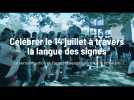 La Marseillaise prend vie à travers la langue des signes