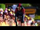 Tour de France 2022 - Geraint Thomas on the podium : 