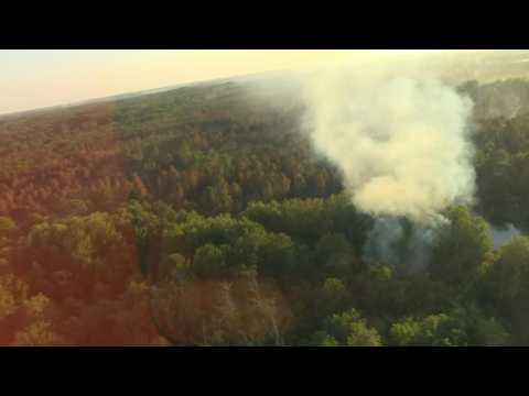 Fires in Gironde: aerials of the devastated areas
