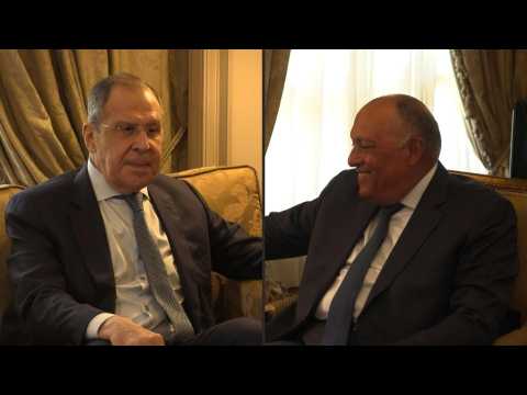 Russia's Lavrov visits Egypt amid concerns over grain deliveries