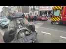 Boulogne-sur-mer : il grille un feu, percute une voiture et s'enfuit