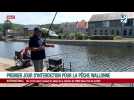 Premier jour d'interdiction pour la pêche en Wallonie