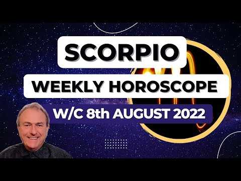 Scorpio Horoscope Weekly Astrology from 8th August 2022