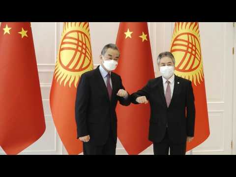 China's Foreign Minister Wang Yi meets his Kyrgyz counterpart in Bishkek