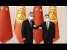 China's Foreign Minister Wang Yi meets his Kyrgyz counterpart in Bishkek