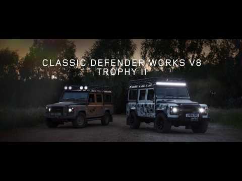 Land Rover Classic reveals Limited Edition Expedition inspired Classic Defender Works V8 Trophy II