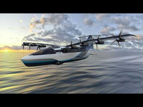 Could this water-skimming electric 'seaglider' be a carbon-free alternative to ferries?