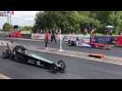 Compétition de dragster au circuit de Clastres