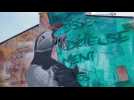 Festival de street art de Boulogne: le duo d'artistes allemands Herakut entre en piste
