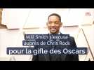 Will Smith s'excuse auprès de Chris Rock pour la gifle des Oscars