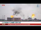 La Russie flambe son gaz