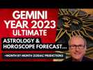 Gemini Year 2023 ULTIMATE Astrology & Horoscope Forecast...