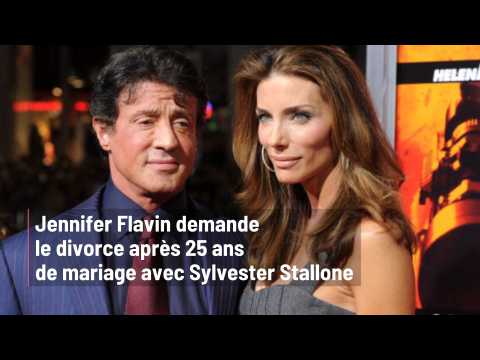 VIDEO : Jennifer Flavin demande le divorce aprs 25 ans de mariage avec Sylvester Stallone.