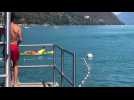 Lac du Bourget : le rescue board, un paddle conçu pour les sauveteurs aquatiques (démonstration)