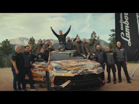 Lamborghini takes SUV record at Pikes Peak with the new Urus