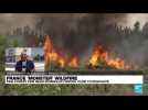 France: European firefighters join battle to stop wildfires