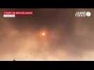VIDÉO. Incendie à Brocéliande : l'impressionnant nuage de fumée