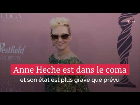 L'actrice Anne Heche souffre de graves lésions cérébrales