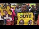Kenyan elections: Ruto supporters gather in Eldoret ahead of election results