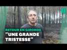 Incendie en Gironde : l'émotion des habitants de retour chez eux