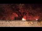Incendie sur le parking d'une résidence rue de Bayle à Sedan