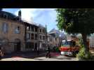 Une habitation a pris feu place de la mairie à Haraucourt