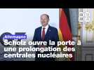 Allemagne : Scholz ouvre la porte à une prolongation des centrales nucléaires