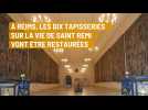 A Reims, les dix tapisseries relatant la vie de saint remi va être restaurée