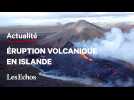 En Islande, une éruption dans une fissure volcanique près de Reykjavik