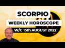 Scorpio Horoscope Weekly Astrology from 15th August 2022
