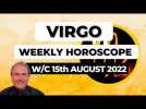 Virgo Horoscope Weekly Astrology from 15th August 2022
