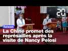 Taïwan : Nancy Pelosi vient « en paix » dans la région, la Chine promet des représailles