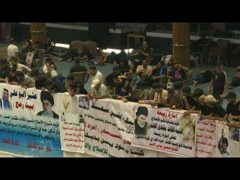 Iraq's Sadrists continue to occupy parliament for fifth day