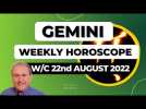 Gemini Horoscope Weekly Astrology from 22nd August 2022