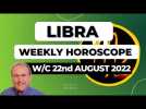 Libra Horoscope Weekly Astrology from 22nd August 2022