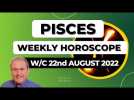 Pisces Horoscope Weekly Astrology from 22nd August 2022