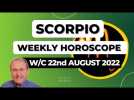 Scorpio Horoscope Weekly Astrology from 22nd August 2022