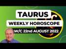 Taurus Horoscope Weekly Astrology from 22nd August 2022