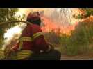 Incendies: le Portugal peine à venir à bout du feu dans un parc naturel