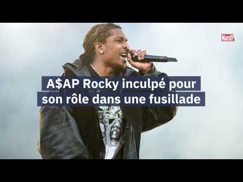 VIDEO : A$AP Rocky inculpé pour  son rôle dans une fusillade