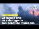 Guerre en Ukraine : Les Russes accusent l'Ukraine de sabotage en Crimée