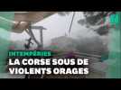 De la Corse à Marseille, les images des violents orages en Méditerranée